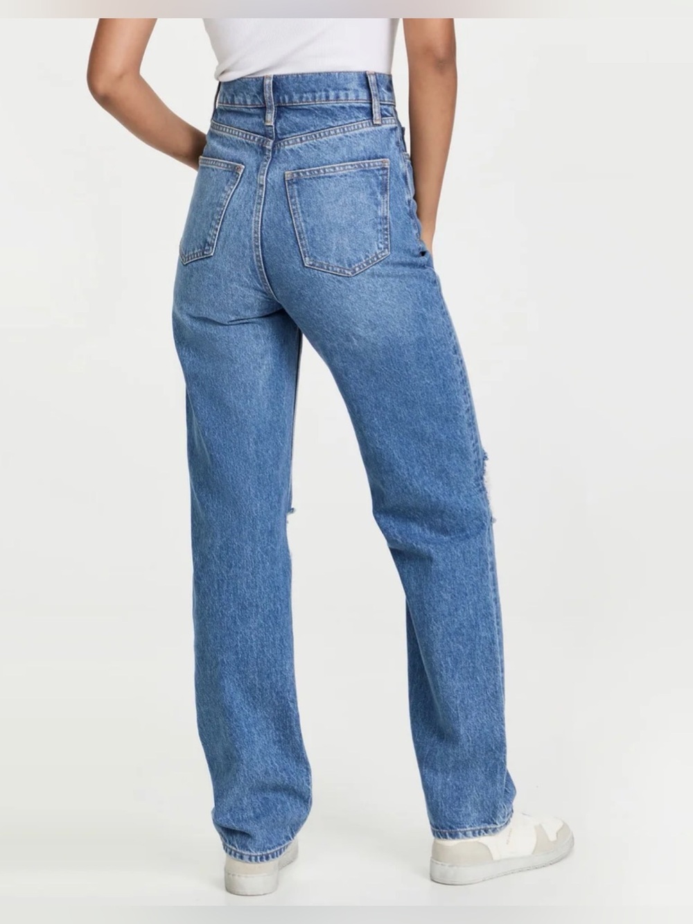 Triarchy x Josephine Skriver High Waisted Blue Jeans NWT - Picture 2 of 11